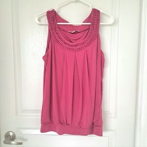 Cleo Summer Sleeveless Dressy Top Size M